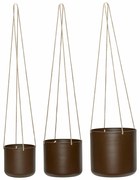 Fém függő kaspó szett 3 db-os ø 25 cm Bloom – Hübsch