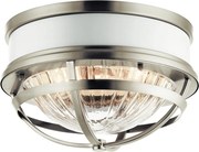 Quintiesse TOLLIS QN-TOLLIS-F-BN Süllyesztett mennyezeti lámpa 2x40W/E27