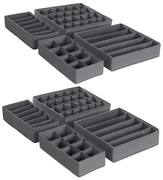 Fiókba illő ruhaszervező GRANT szürke