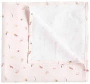 Luma Bambusz muszlin pelenka 110 x 110 cm Sunset Shapes