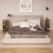 Éjjeliszekrény Elos - Oak, Anthracite