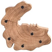 InDecor Mangófából készült kulcstartó Tribe, 26 x7 x 25,5 cm