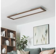 Eglo - LED RGBW dimmelhető felületre szerelhető panel SALOBRENA-C LED/34W/230V sötétbarna + távirányító