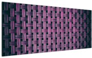 Lila textúrás kép (120x50 cm)