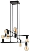 Eglo 98909 - Csillár zsinóron MEZZANA 8xE27/40W/230V