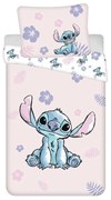 Jerry Fabrics Pamut ágynemű Lilo és Stitch Pink, 140 x 200 cm, 70 x 90 cm