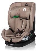Lionelo - Forgatható autósülés bázissal LAVENDER i-Size 76-150 cm, bézs (Latte)