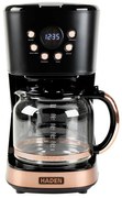 Fekete-rézszínű kávéfőző – Haden