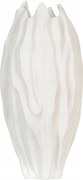 Korall csokortartó Váza fehér matt 37cm magas