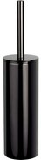 Spirella WC kefe tartóval Nyo 9,5 x 12,5 x 40 cm,fekete acél