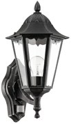 Eglo Navedo 93458 mozgásérzékelős kültéri falilámpa, 1x60W E27