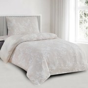 Alabama bézs színű jacquard ágynemű, 140 x 200 cm, 70 x 90 cm