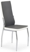 Emile étkezőszék, szürke / ezüst