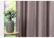 Barna függöny 140x260 cm Casal – Mendola Fabrics