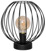 Asztali lámpa MERCURE 1xE27/15W/230V fekete