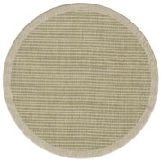 Khaki kerek kültéri-beltéri szőnyeg ø 160 cm Giza 1410 – Ayyildiz Carpets