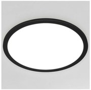 Briloner 7168-015 - LED Dimmelhető mennyezeti lámpa PIATTO LED/22W/230V fekete + távirányító