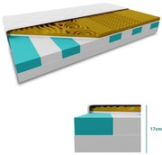 Szendvics matrac VISCO MEMORY 17 cm 90 x 200 cm Matracvédő: Matracvédő nélkül
