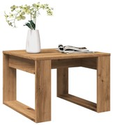 kézműves tölgy színű szerelt fa kisszekrény 50 x 50 x 35 cm