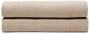 Világosbarna pamut steppelt ágytakaró 240x260 cm Isor – Kave Home