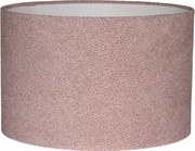 Lámpabúra Álló Lámpabúra Függő Henger 30/20 cm E27 Púder Rózsaszín Arezzo