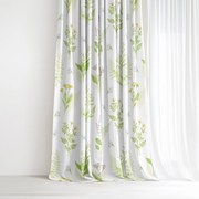 Goldea dekor függöny - erdei virágok 140x150 cm