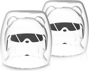 4Home Hot&Cool Polar Bear thermo pohár 200 ml, 2 db