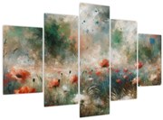 Kép – Pipacsmező absztrakciója (150x105 cm)