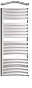 Birossi törölközőszárító radiátor - íves - fehér - 750 x 1850 mm