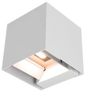 V-Tac LED Napelemes érzékelős fali lámpa LED/3W/3,7V IP65 4000K 2600 mAh fehér VT1691