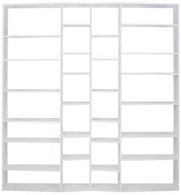 Fehér könyvespolc 214x224 cm Valsa – TemaHome