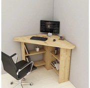 Munkaasztal CORNER 73,8x80 cm zafír tölgy