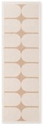 Bézs-elefántcsont színű kültéri-beltéri futószőnyeg 80x250 cm Duet Bowen – NORTHRUGS