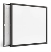 Falra szerelhető Led panel 60W Fekete 60x60cm Plafon Mennyezeti Lámpa Négyzet