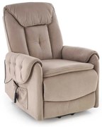 Sanford állítható fotel, bézs