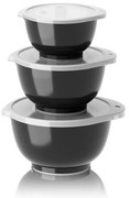Fekete tálka szett 3 db-os 750 ml Margrethe Mini – Rosti
