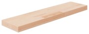 kezeletlen tömör tölgyfa polclap 80x20x4 cm