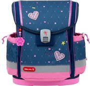 Iskolatáska, mágneszárral BELMIL Classy Plus Hearts, szivecske (BL40578AG8L)