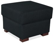 Puff VIVA 51x51 cm fekete