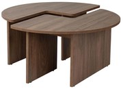 LUVIA dohányzóasztal, dió