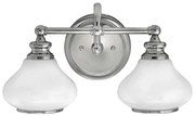 Elstead Hinkley HK-AINSLEY2-BATH - LED Fali lámpa AINSLEY 2xG9/3,5W/230V króm ED0337