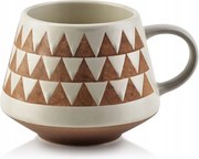 Porcelán bögre Lotta Cosmo 400 ml bézs