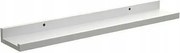 Fali polc L fehér 58cm