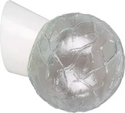 Beltéri fali lámpa e27 60w fehér/üveg grace