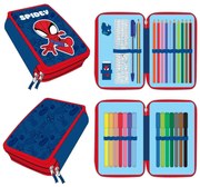 Pókember Spidey tolltartó töltött 2 emeletes