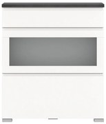 Shoelove üvegajtós cipősszekrény fehér-szürke