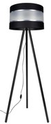 Állólámpa CORAL 1xE27/60W/230V wenge/fekete/krom