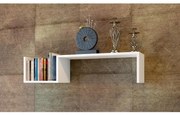 Fali polc BIENCE 21,4x87,8 cm fehér