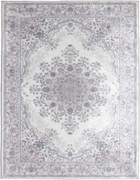 Klasszikus Bársony Szőnyeg Nappaliba Szürke 200x290cm