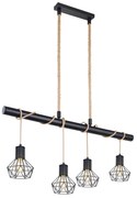 Globo PRISKA 54017-4H függeszték, 4x60W E27